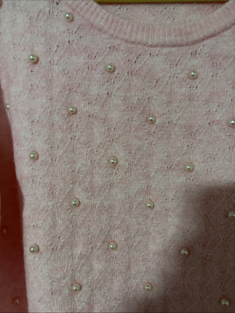 Lilly Pulitzer Pink Pearl-Embellished Sweater - Picture 2 of 4